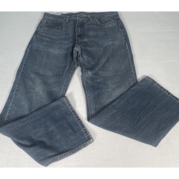 Levi's Other - Levi's 559 Men's 34x34 Blue Straight Leg Jeans Dark Wash Vintage Look Excellent